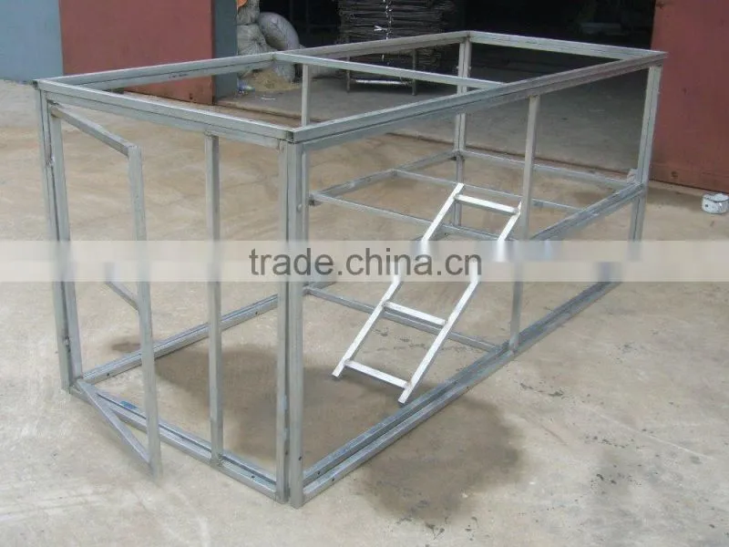 galvanized steel outdoor large dog backyard kennels factory