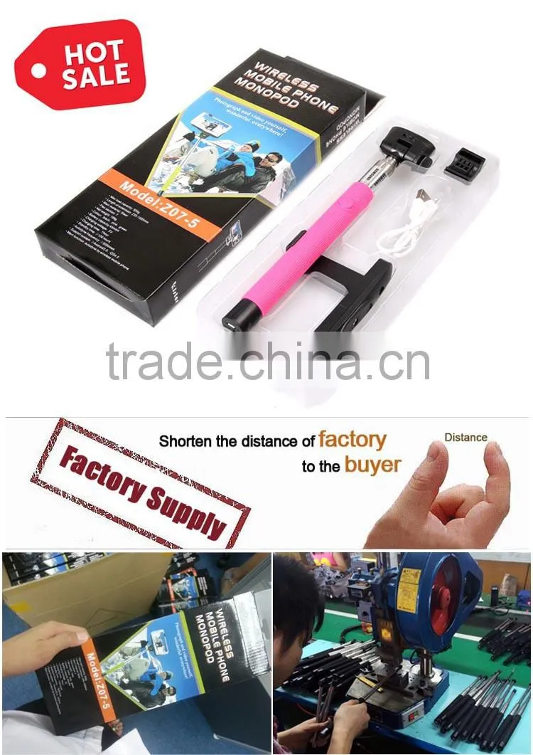 factory supply z07-5 wireless mobile phone monopod
