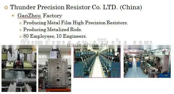 FRN Series - 3W Fixed Metal Glaze Film Flame Proof Resistors (High Voltage / High Resistance Value)