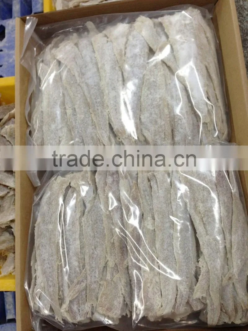 Salted dried alaska pollock fillet fish seafood