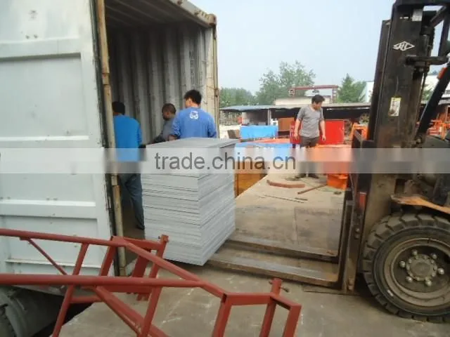Plastic pallet for block brick making machine pvc pallet