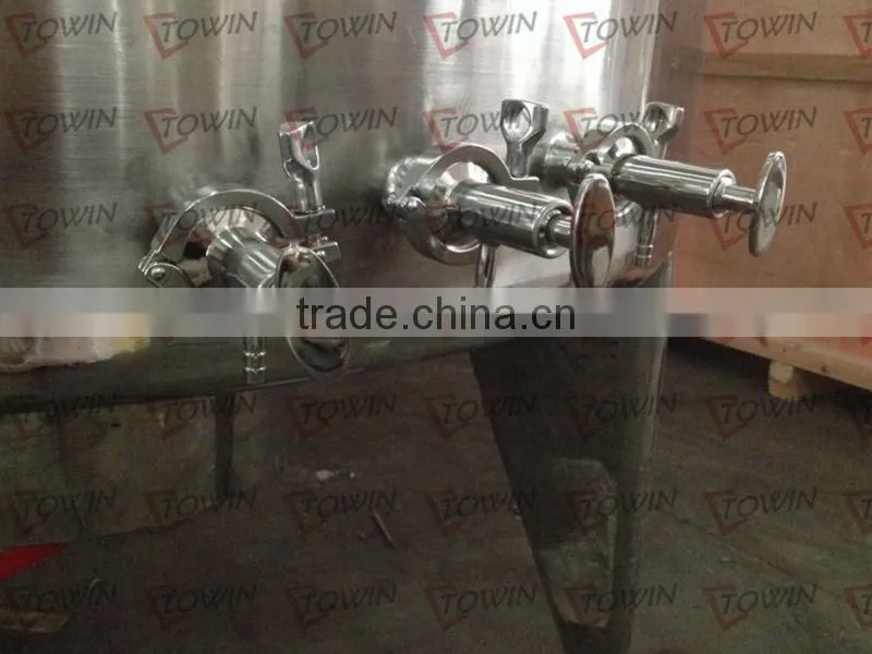 1500L SS304 mixing tanks with condenser