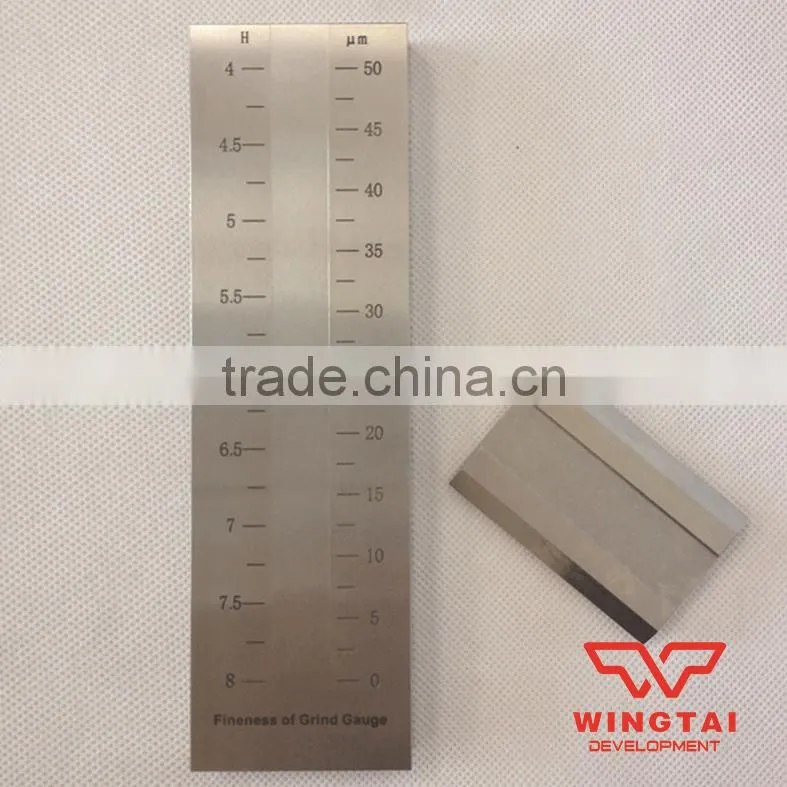 Stainess Steel Fineness of Grinding Hegman Gauage