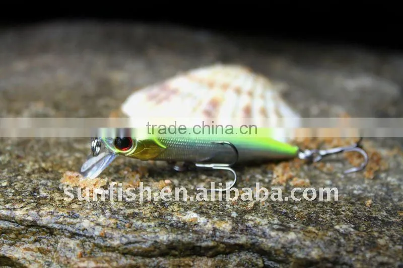 Fishing lure sinking minnow shad
