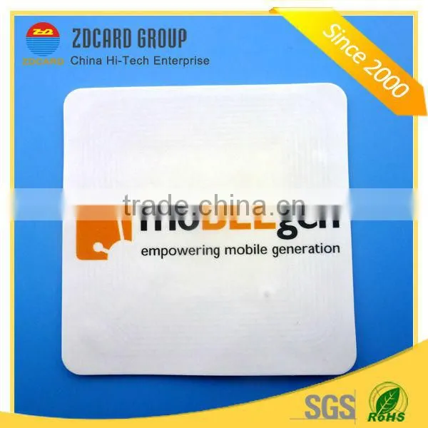 Logo Printable Adhesive rfid paper tags