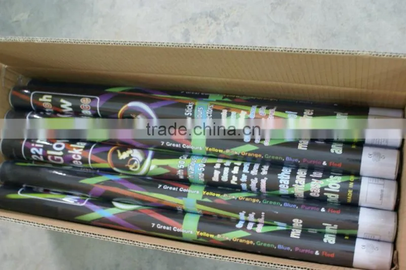 Party Toys with Fun Glow Light Necklace 5x580mm