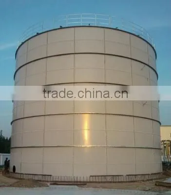 low project cost glass fused to steel bolted tank used as chemical storage equipment