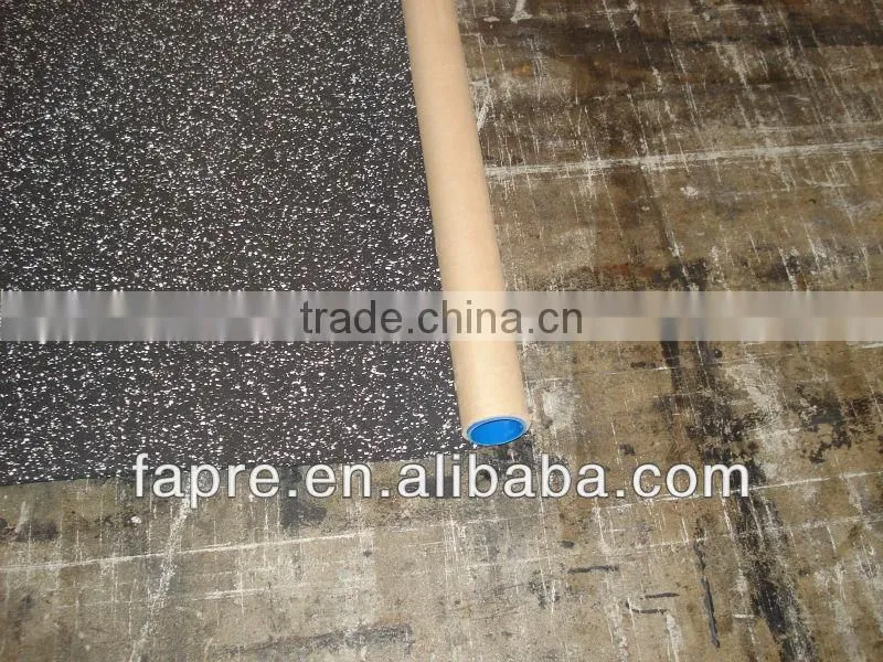 Free sample!!Hot sales!!non-toxic Rubber Roll Gym Flooring, Fitness Center Rubber Flooring Roll, gym rubber floor