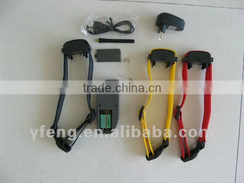 Waterproof rechargable electric remote dog shock collar