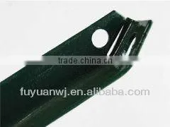 high quality pvc coated steel fence post