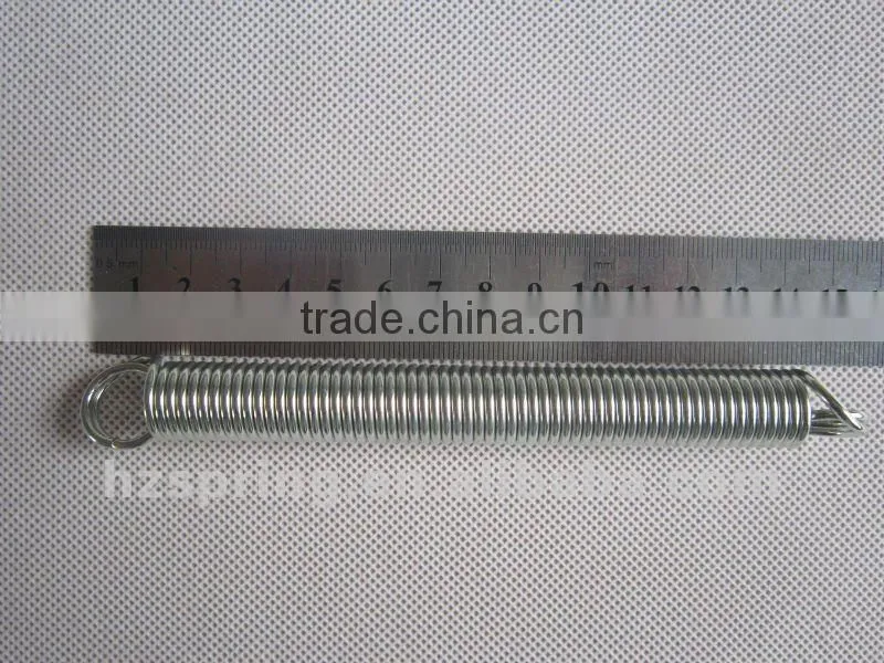 Extension Spring, Double Twisted Full Loop Over Center