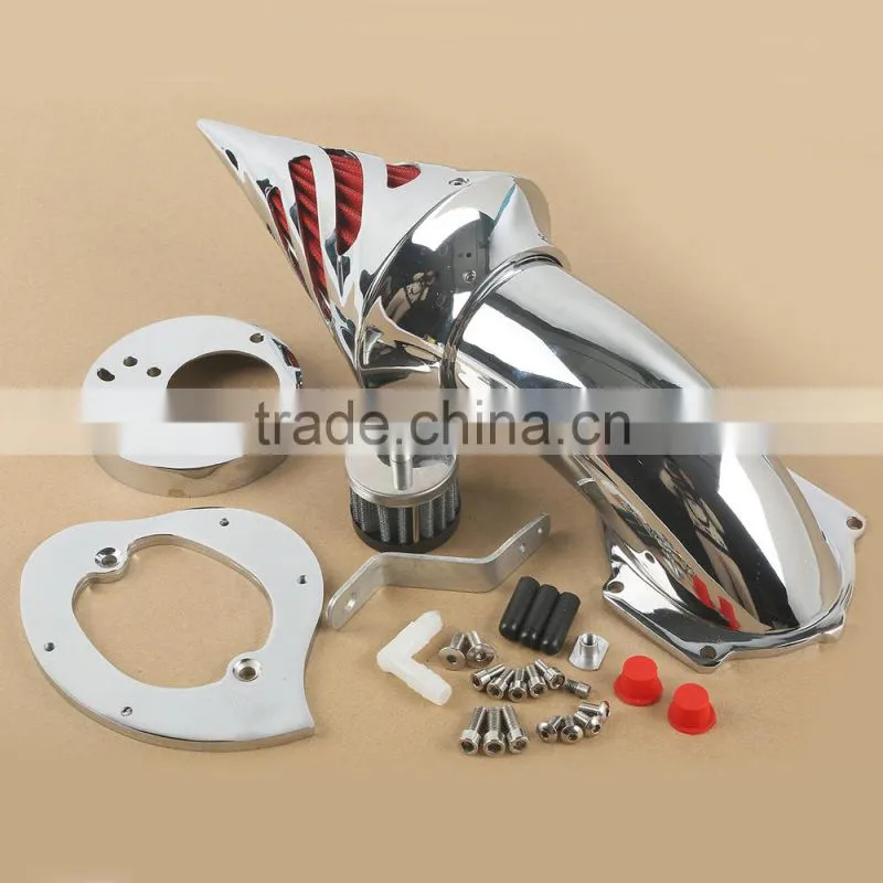 Chrome Spike Air Cleaner Kits Intake Filter For Honda VTX 1300 VTX1300 1986-2012