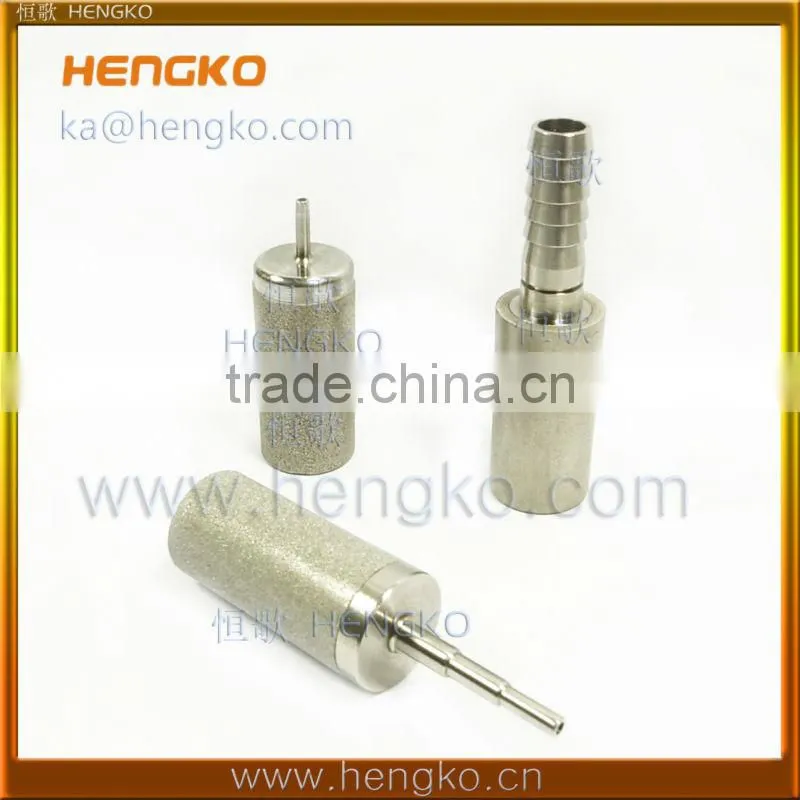 Sintered Stainless Steel porous air sparger bubble diffuser