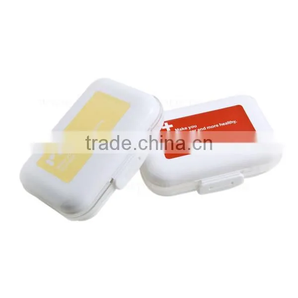 Hot Sale Double Layer Plastic Dispenser 7 Day Pill Organizer