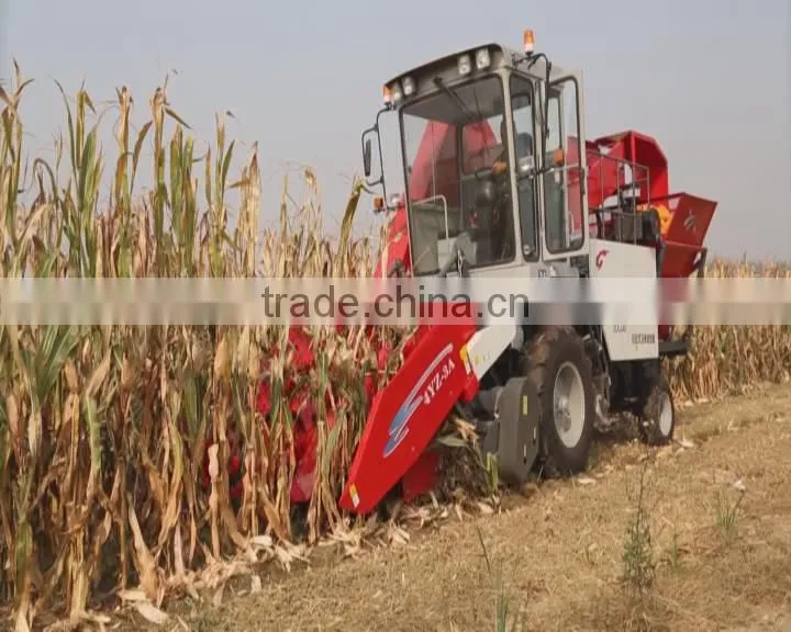 mini corn harvester machine/small harvesting machine