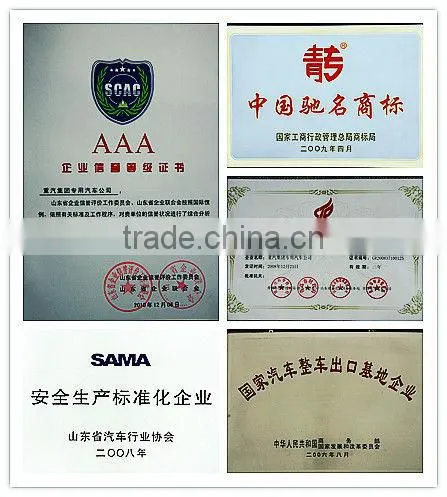 Brand HOWO 6*4 loading 30T Sinotruk Cargo truck with crane
