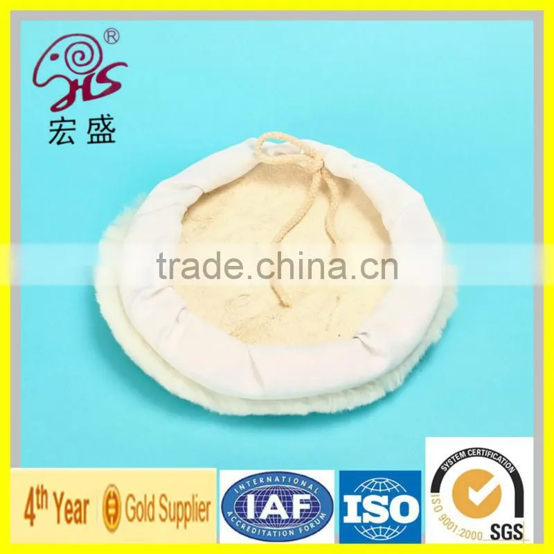 2016 new product China factory Sheep Wool Single sided nylon tape 3m Polishing Pad high quality