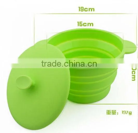 Wholesale Multi-Purpose Silicone Foldable Picnic Basket