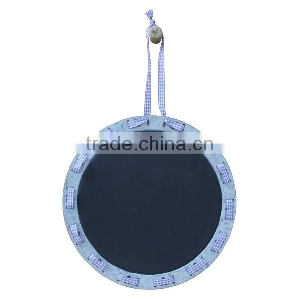 Metal Decorative Blackboard Table Chalkboard