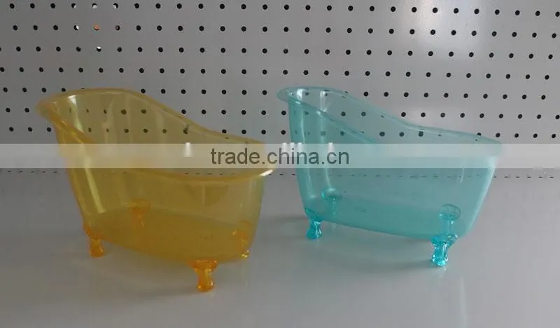 Bathtub Shape Sundries Storage Container Mini Bath Crock Storage Box