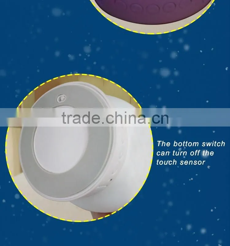 colorful creative night light bluetooth connected music sleeping lamp