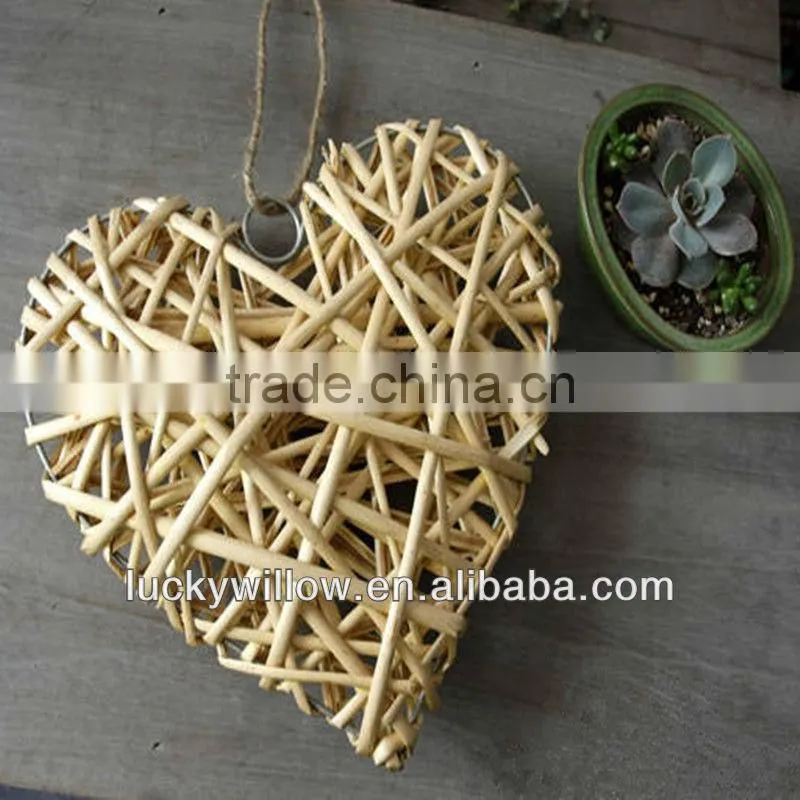 beautifu wicker Christmas decoration pendant 2016 shandong factory supplier