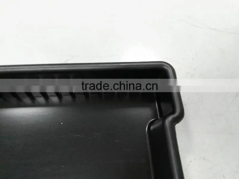 black material thick ABS custom large plastic tray