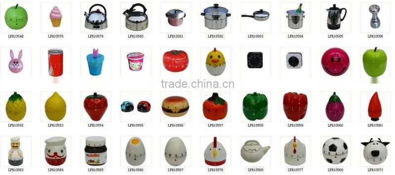 dog cat animal shaped manual dial timer animal kitchen timer