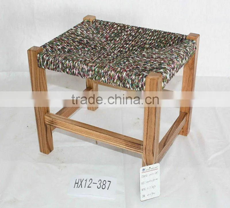 Antique wooden play chair for children