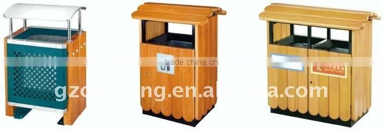 Newest design Hotel outdoors amenities rubbish bin