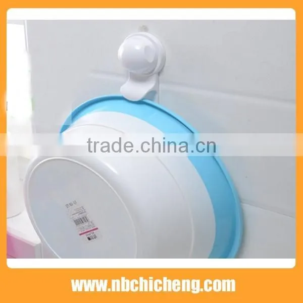 Hook with suction cup basin hook plastic