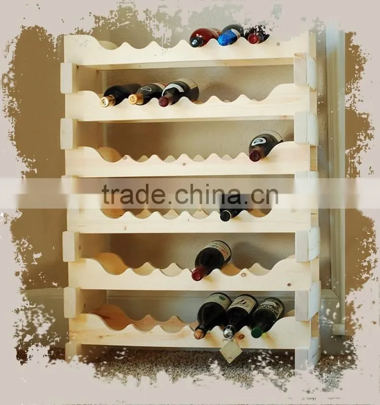 Used commercial acrylic wine racks for decoration display