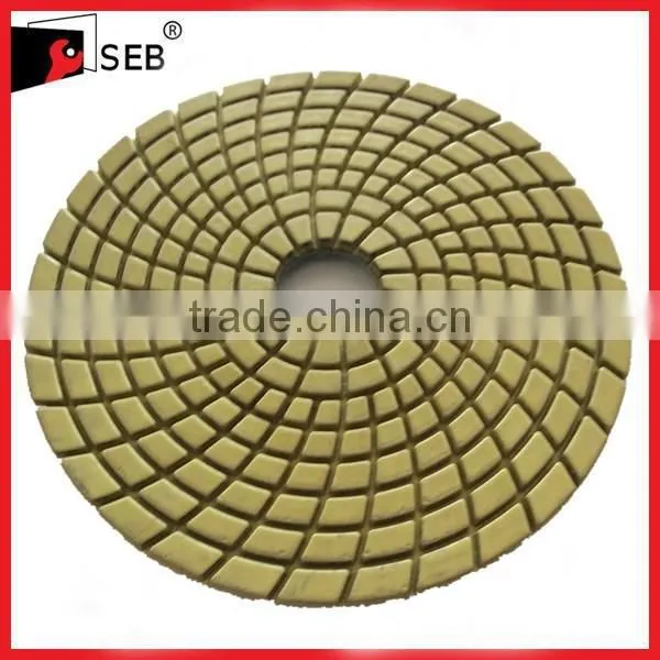 100mm polishing pads for concrete wet SEB-PP110679