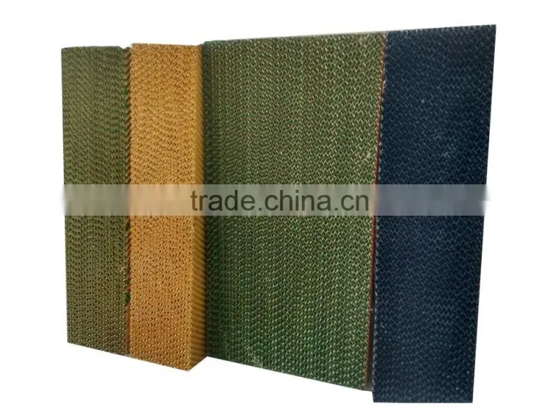 Evaporative wet curtain for poultry farm/factory