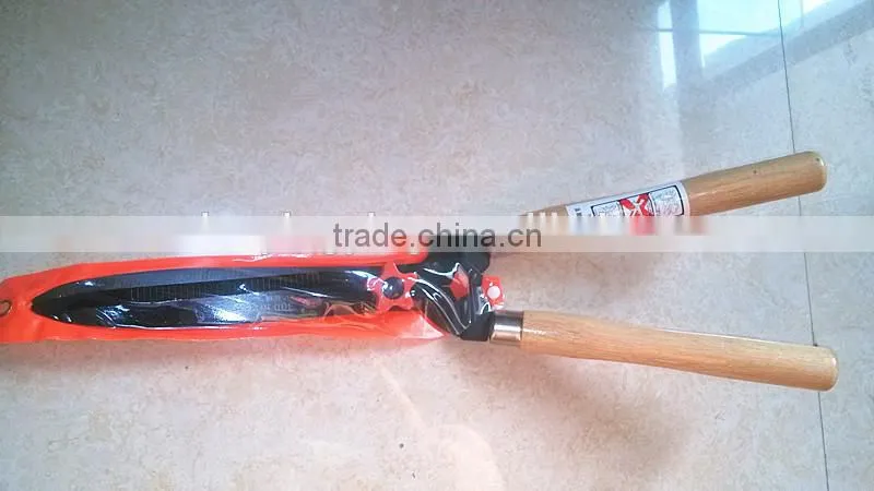 garden pruner saw/wood handle hedge trimmer