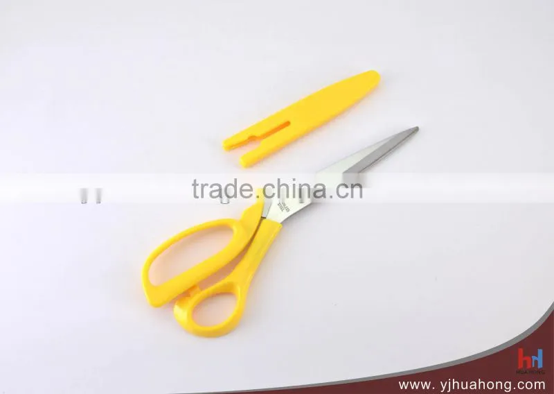 Plastic handle sewing scissor/tailor scissor with sheath