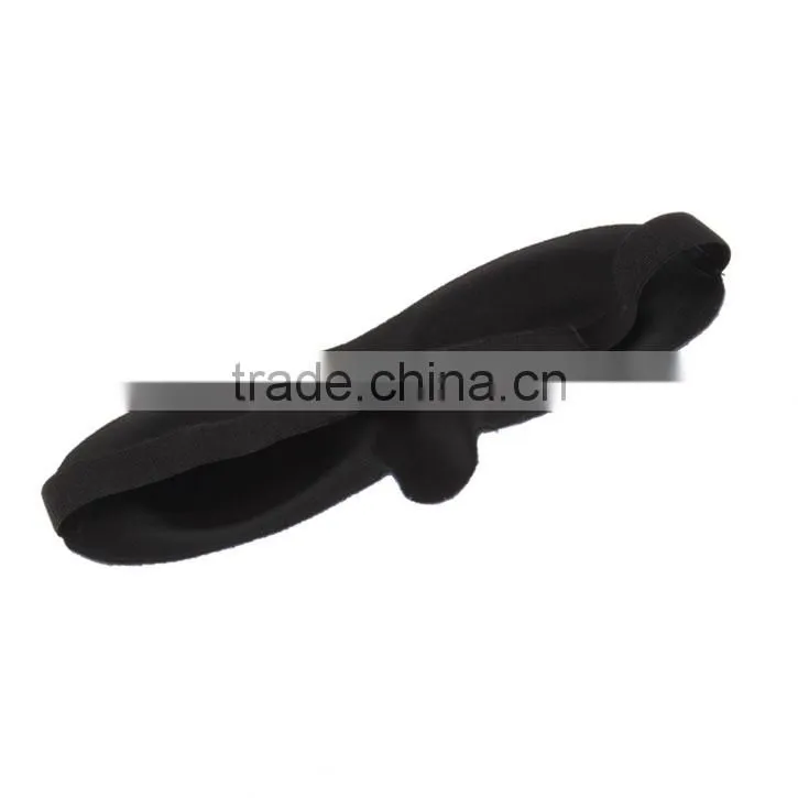 Hot Sale Travel Rest 3D Sponge EyeShade Sleeping Eye Mask Cover Sleep Blindfolds For Health Care To Shield The Light Black