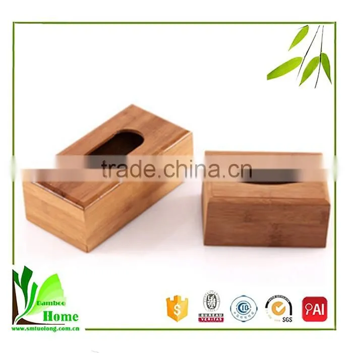 Good reputation bamboo luxury tissue box cover