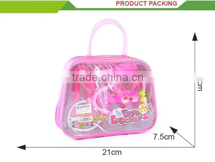 Top selling kids pretend play medical tool box set plastic toy doctor kit