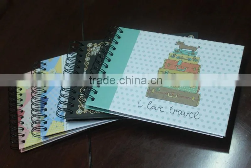 2016 top valentine's day souvenirs for wedding wholesale Fancy Handmade Recycled Paper Photo Albums