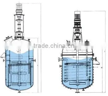 Cheapest Most Advanced Explosion-Proof Technical 100l Reactor