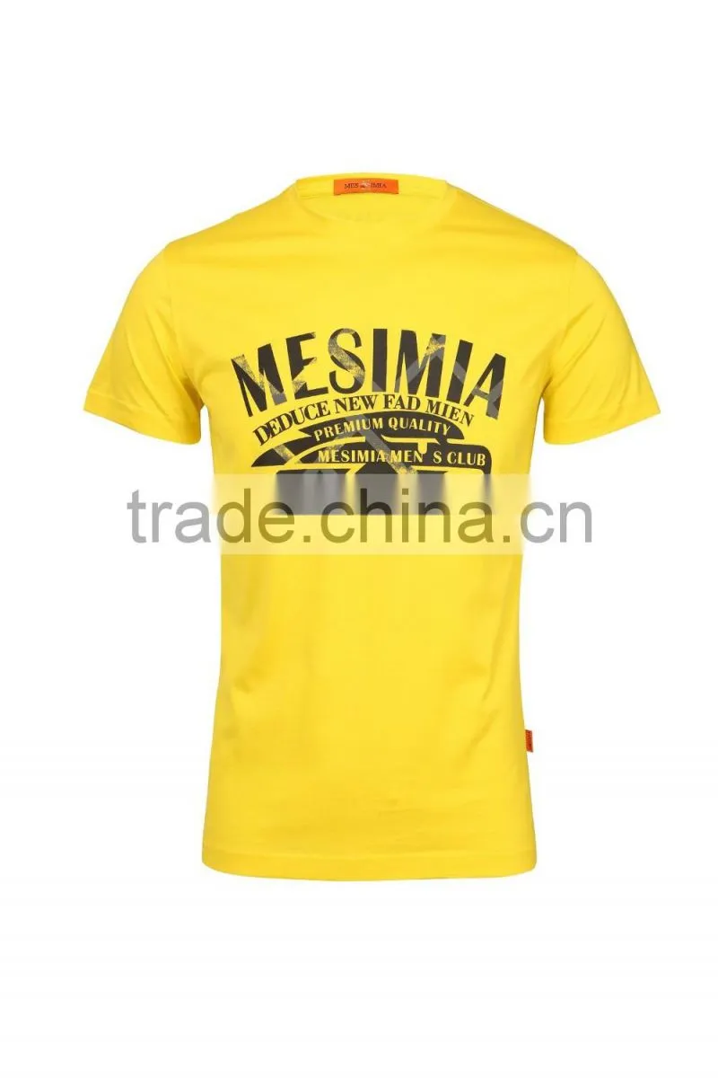 2016 men 's fashion blank t-shirt
