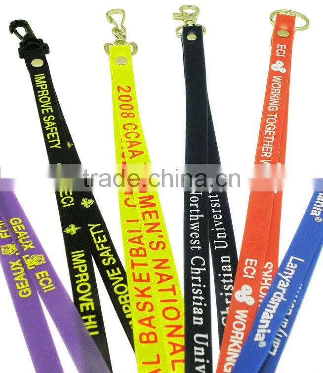 Custom Promotional gift dye sublimation lanyard