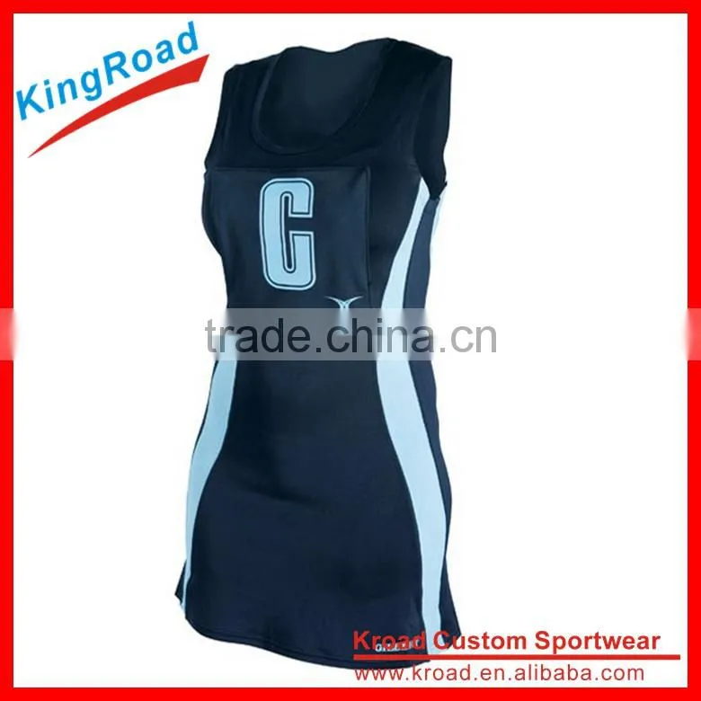 Custom made Sublimation netball Dresses uniforms