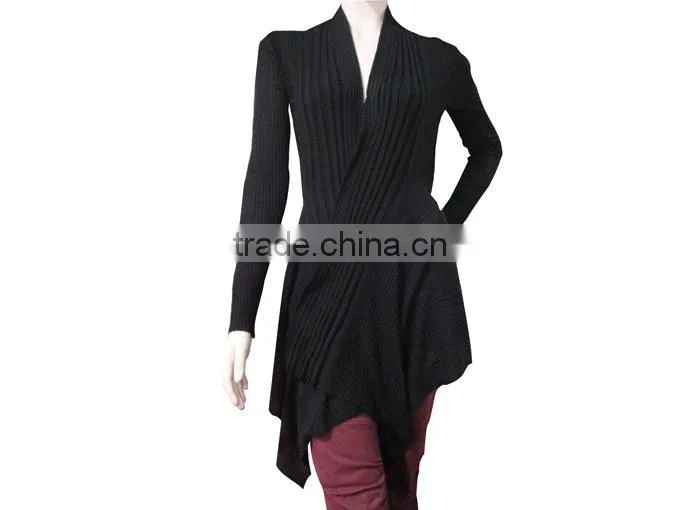 Lady's fashion knitting sweater ,12GG ,sleeveless