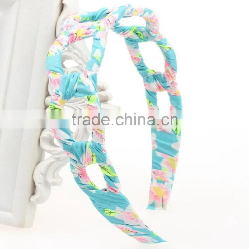Ladies Hair Accessory Fashion Hollow Fabric Headband