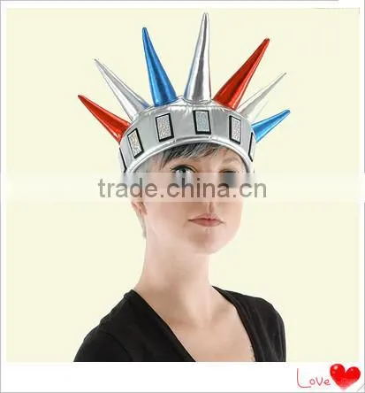 Liberty crown hat funny cosplay hat
