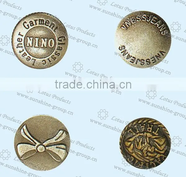 New Design Customized Acceptable Shirt Button Cover Button