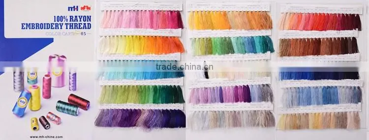 Wholesale 100% Viscose Rayon embroidery thread