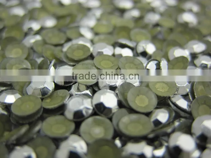 kids school bags accessories 6mm hot fix octagon